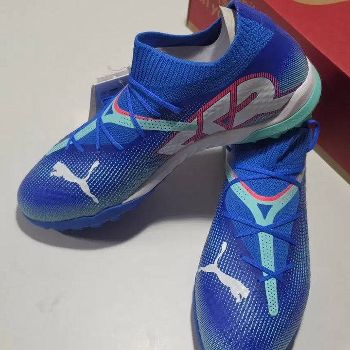 [BUNJANG] Puma Future 7 Pro Cage Bluemazing Futsal Shoes / (새상품/275,280) 푸마 퓨쳐 7 프로 케이지 블루메이징 풋살화