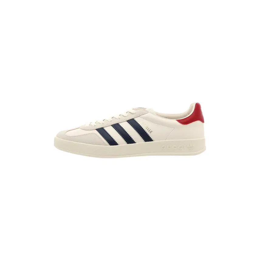 [BUNJANG] Gucci x Adidas Gazelle Sneakers White / 구찌 X 아디다스 가젤 스니커즈 화이트