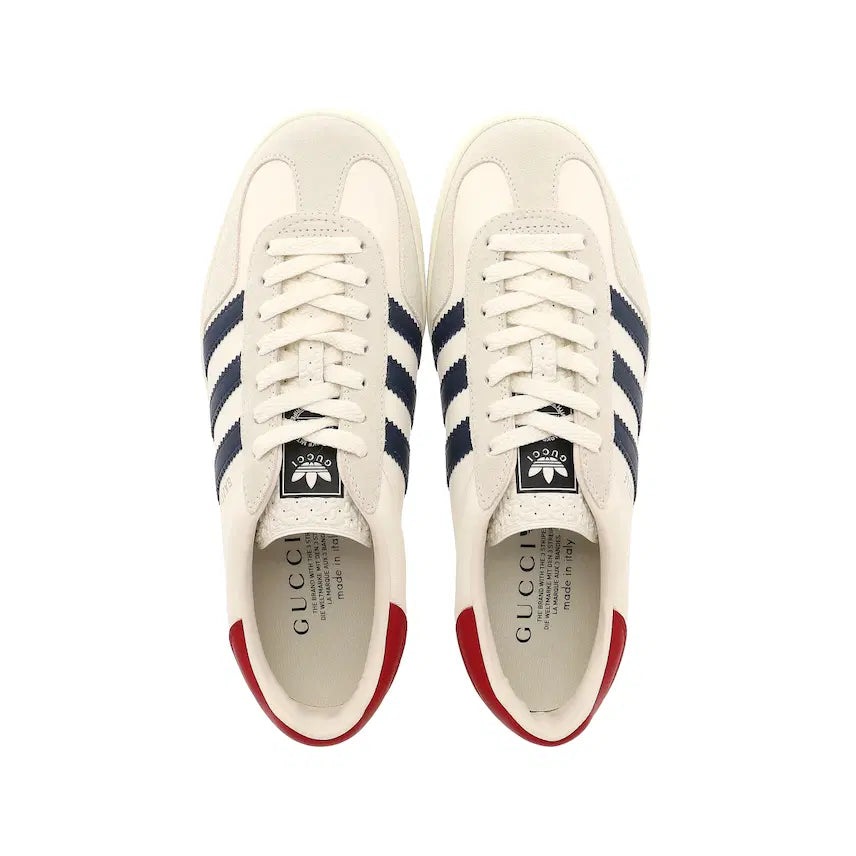 [BUNJANG] Gucci x Adidas Gazelle Sneakers White / 구찌 X 아디다스 가젤 스니커즈 화이트