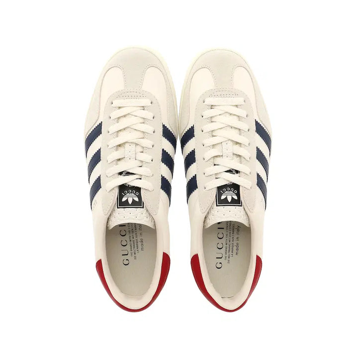 [BUNJANG] Gucci x Adidas Gazelle Sneakers White / 구찌 X 아디다스 가젤 스니커즈 화이트