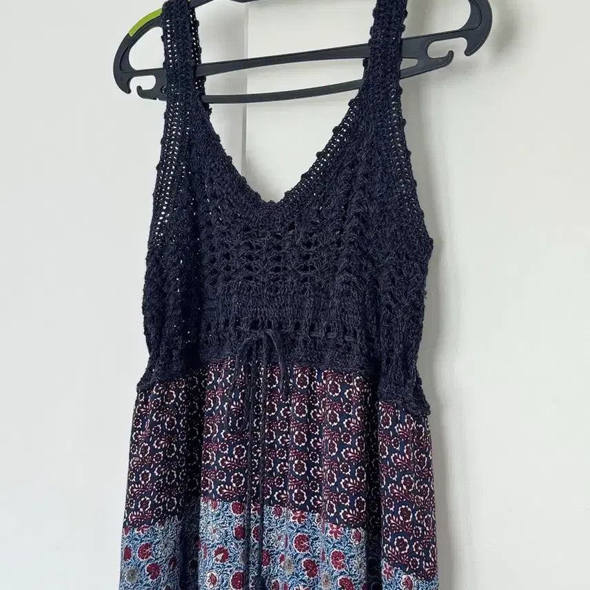 [BUNJANG] Thursday Island Crochet Maxi Dress / 써스데이아일랜드 크로셰 맥시 원피스
