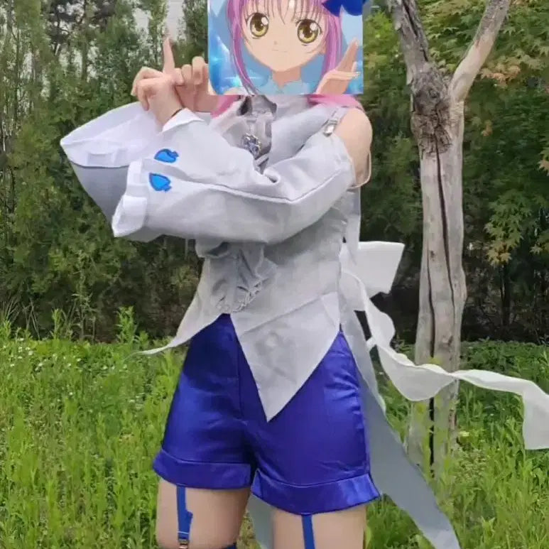 [BUNJANG] Character Change Amulet Spade Cosplay Costume Set (M Size) / 캐캐체 애뮬릿 스페이드 코스프레 판매 / 졸업사진 컨셉사진