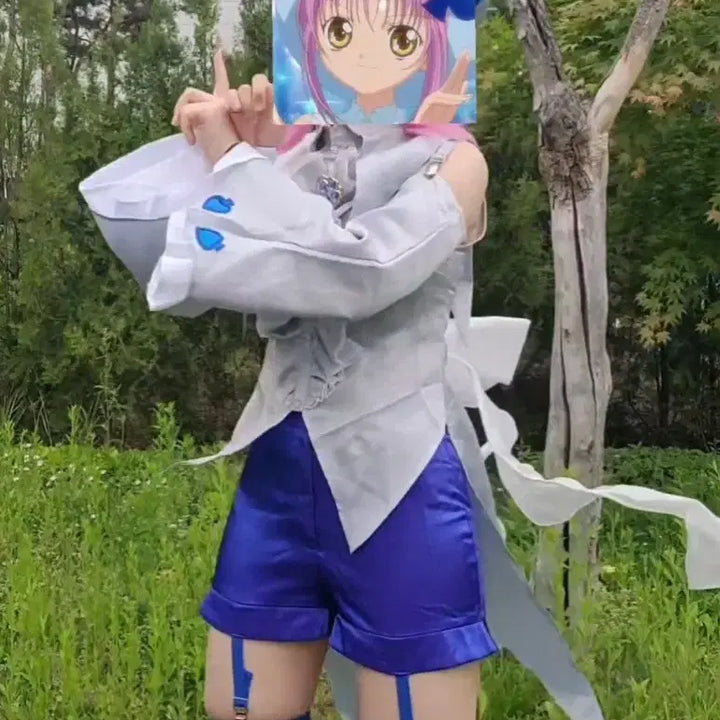 [BUNJANG] Character Change Amulet Spade Cosplay Costume Set (M Size) / 캐캐체 애뮬릿 스페이드 코스프레 판매 / 졸업사진 컨셉사진