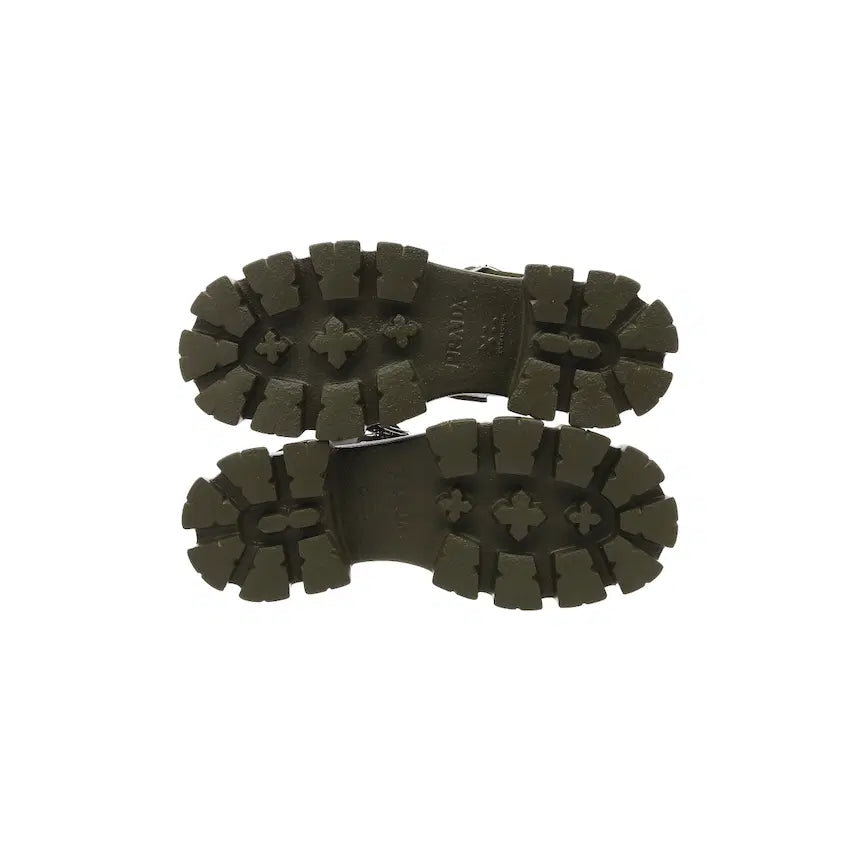 [BUNJANG] Prada Military Green Rubber Monolith Sandals / (W) 프라다 러버 샌들 밀리터리 그린