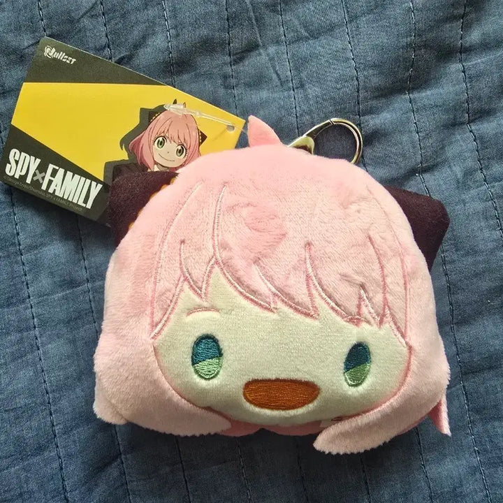 [BUNJANG] Spy x Family Anya Plush Card Holder / 스파이패밀리 아냐 봉제 카드홀더