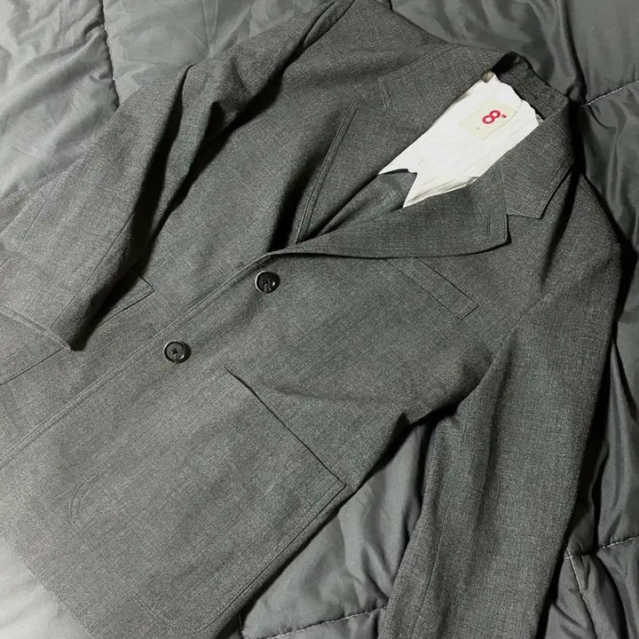 [BUNJANG] 8 Seconds Oversized Jacket (Charcoal) - Women&