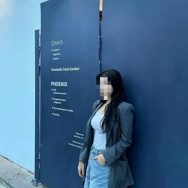 [BUNJANG] 8 Seconds Oversized Jacket (Charcoal) - Women&