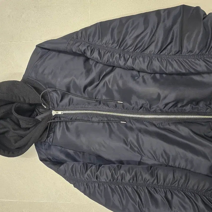 [BUNJANG] Intersection Detachable Hood MA-1 Bomber Jacket / 인터섹션 디테처블 후드 ma-1 점퍼 자켓 2사이즈