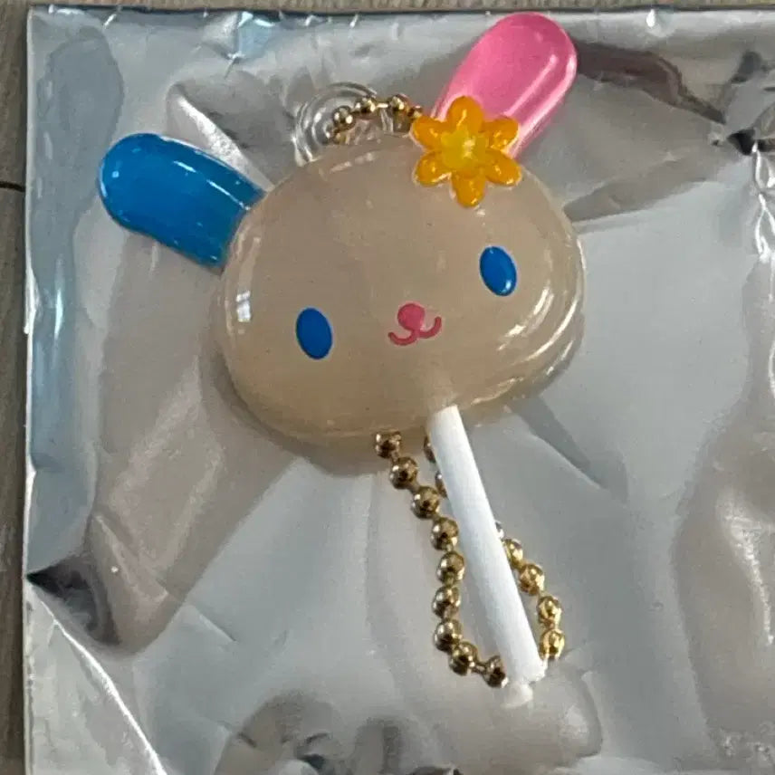 [BUNJANG] Sanrio Lollipop Keychain Gacha Usahana / 산리오 막대사탕 키링 가챠 우사하나