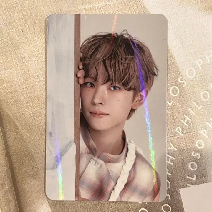 [SOLD OUT] 엔시티 위시 유우시 핫트랙스 특전 홀로그램 포카 오드투러브 트레카