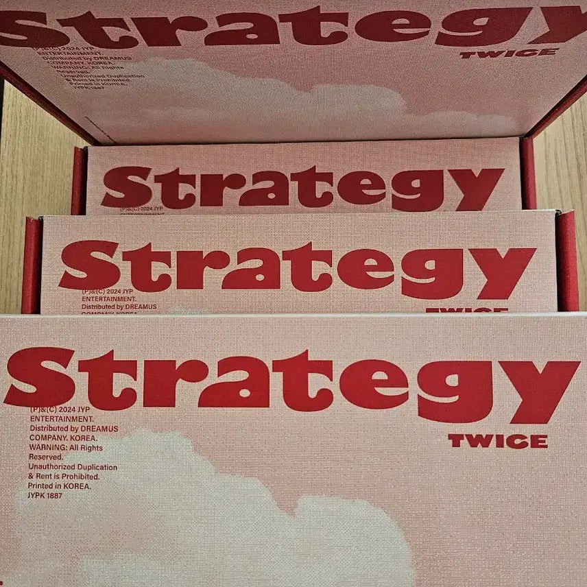 [SOLD OUT] 트와이스 개봉앨범 9장 일괄