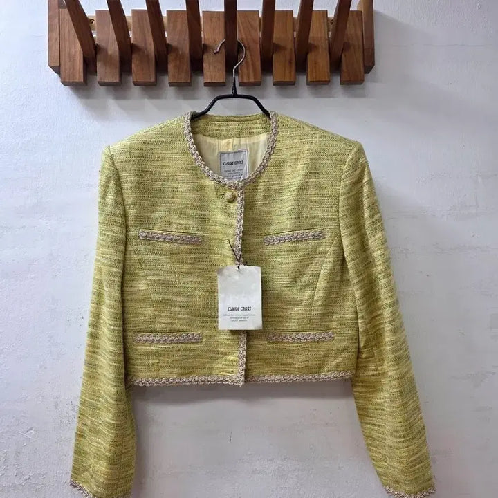 [BUNJANG] Claude Cross Tweed Jacket / 일본빈티디CLAUDE CROSS트위드자켓