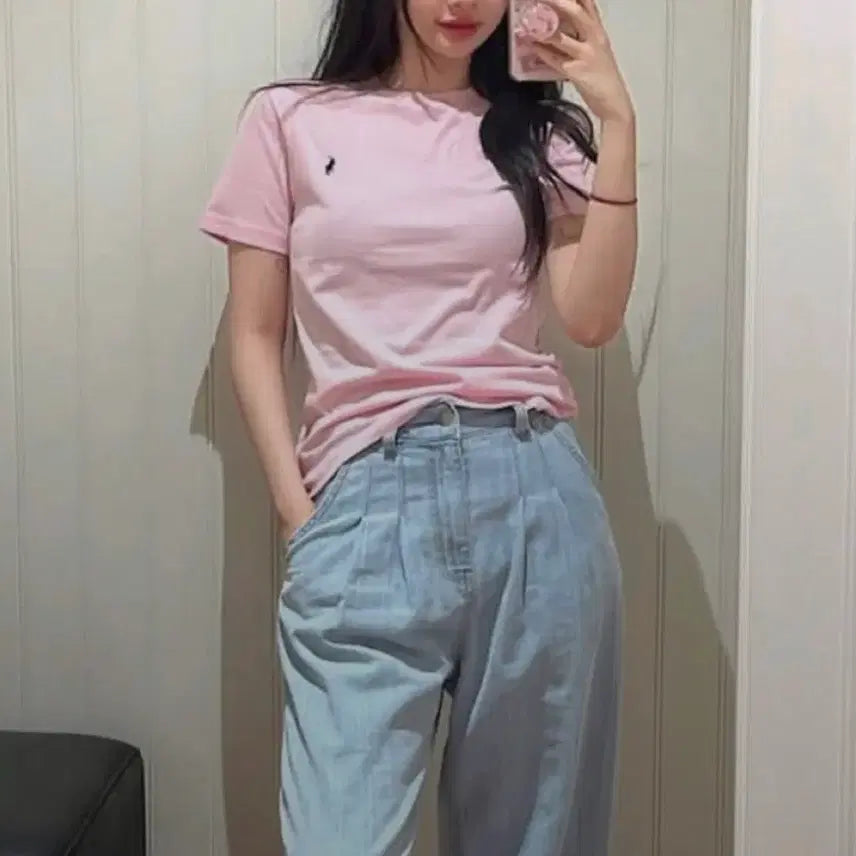 [BUNJANG] Polo Ralph Lauren Round Neck T-shirt / 폴로 라운드반팔티