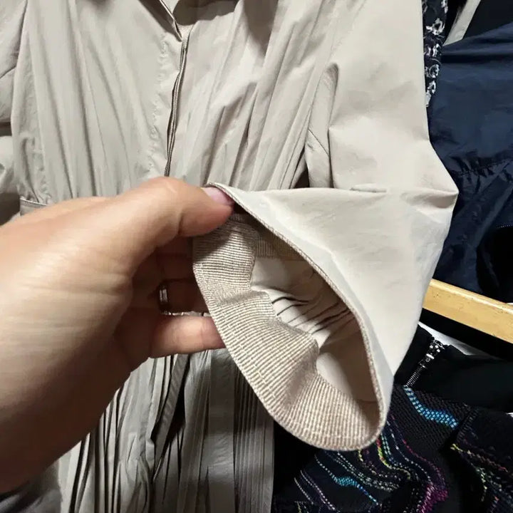 [BUNJANG] Mine by Handsome Pleated Long Dress / 한섬 마인 플리츠 롱 원피스 44,55