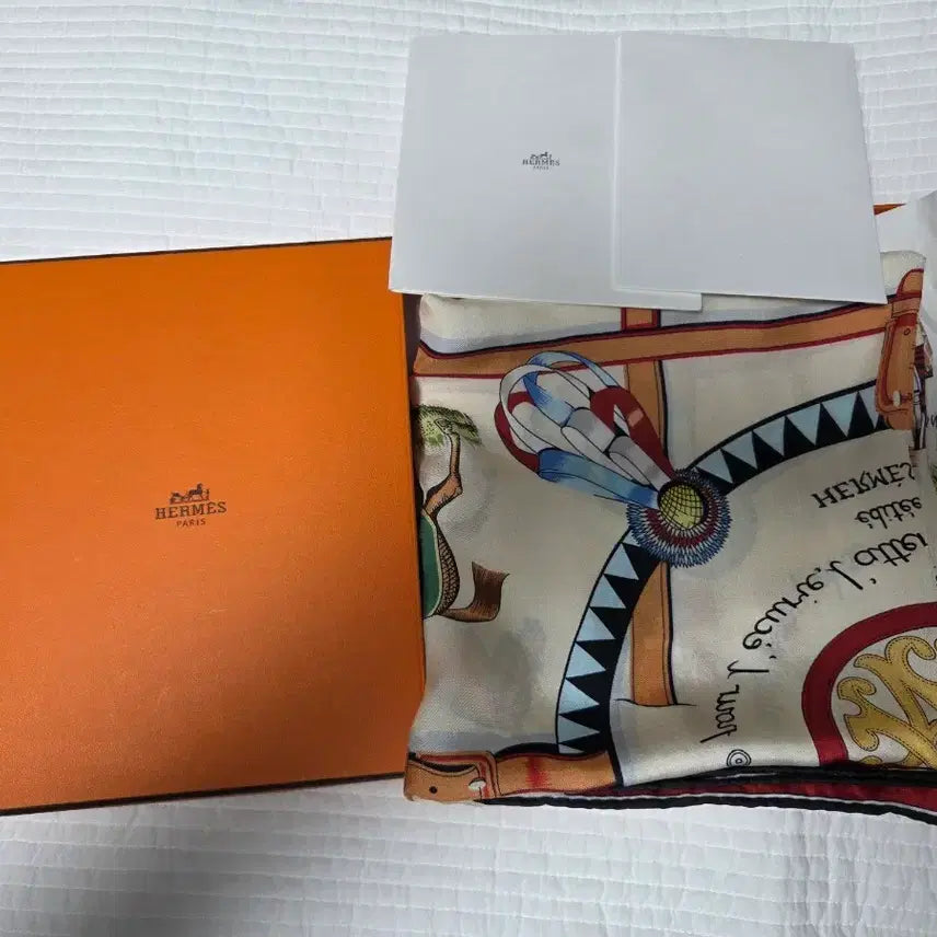 [BUNJANG] Hermès Scarf 85 Silk / 새거 에르메스 스카프 85