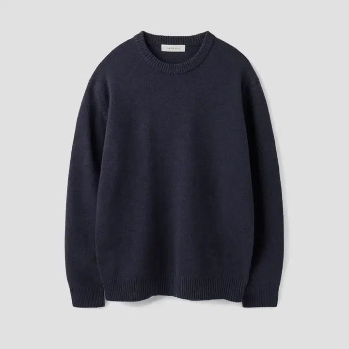 [BUNJANG] Union Blue Friday Merino Wool Knit Navy L / (L) 유니온블루 프라이데이 메리노울 니트 네이비