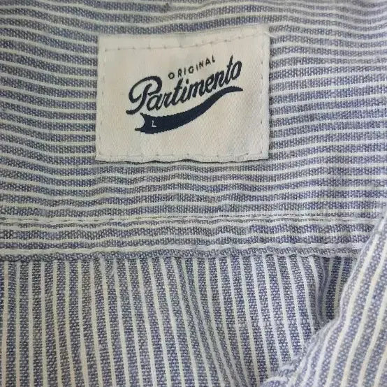 [BUNJANG] Partimento Striped Shirt L Size / Partimento 스트라이프 셔츠 L