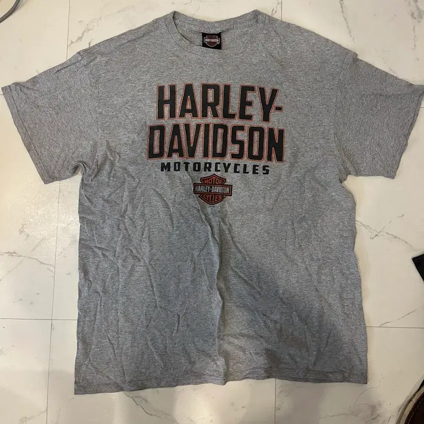 [BUNJANG] Harley-Davidson Vintage Short Sleeve T-Shirt / 할리데이비슨 반팔 티셔츠 빈티지