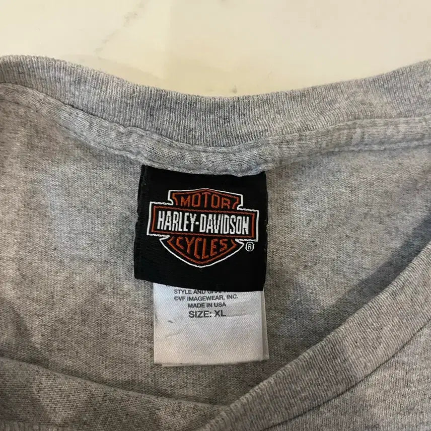 [BUNJANG] Harley-Davidson Vintage Short Sleeve T-Shirt / 할리데이비슨 반팔 티셔츠 빈티지