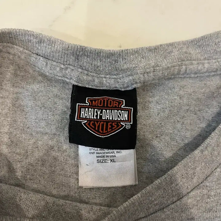 [BUNJANG] Harley-Davidson Vintage Short Sleeve T-Shirt / 할리데이비슨 반팔 티셔츠 빈티지