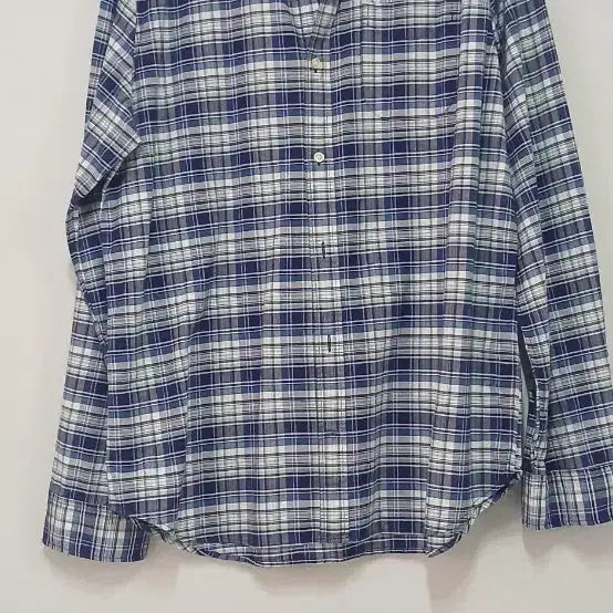 [BUNJANG] GAP Blue Checkered Shirt / GAP블루 체크 남방 셔츠