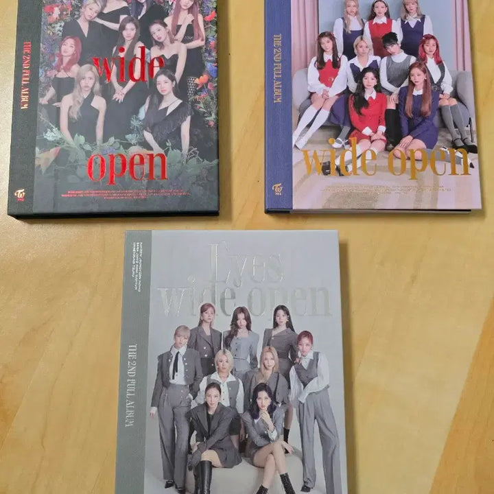 [BUNJANG] TWICE Eyes Wide Open Album Bundle Set / 일괄)트와이스 Eyes Wide Open 앨범 3종