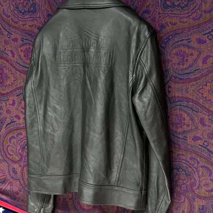 [BUNJANG] Harley-Davidson Double Rider Leather Jacket / 할리데이비슨 더블라이더 가죽자켓