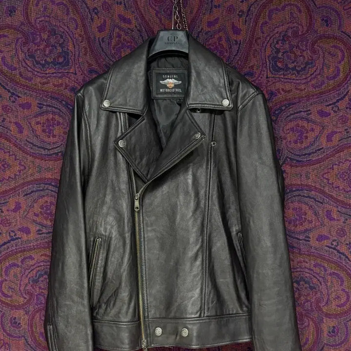 [BUNJANG] Harley-Davidson Double Rider Leather Jacket / 할리데이비슨 더블라이더 가죽자켓