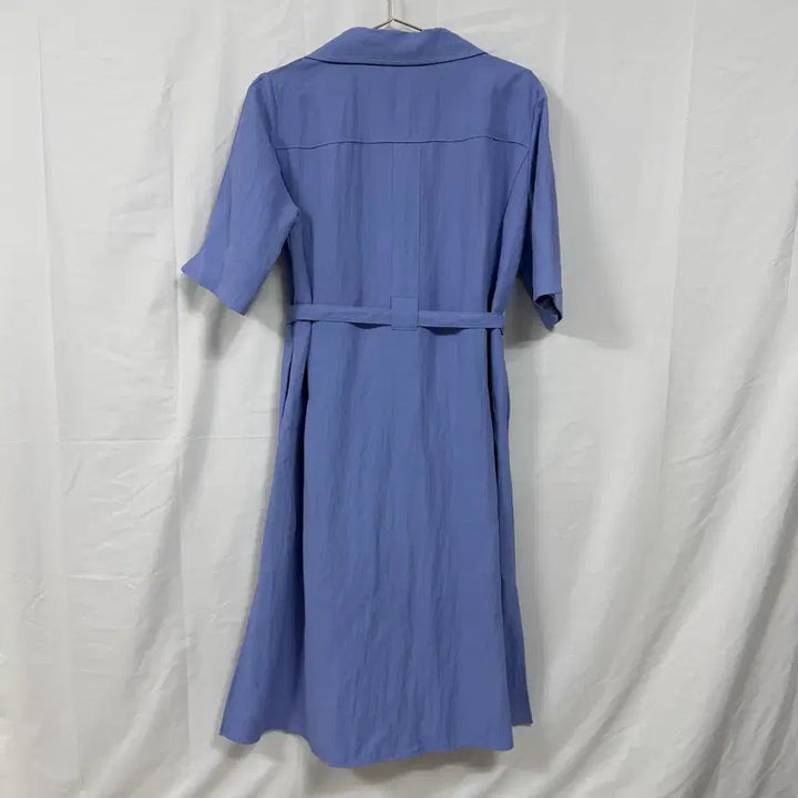[BUNJANG] Hanssem Rat Faty Belted Long Dress / [한섬] 래트바이티 셔츠 벨티드 롱원피스