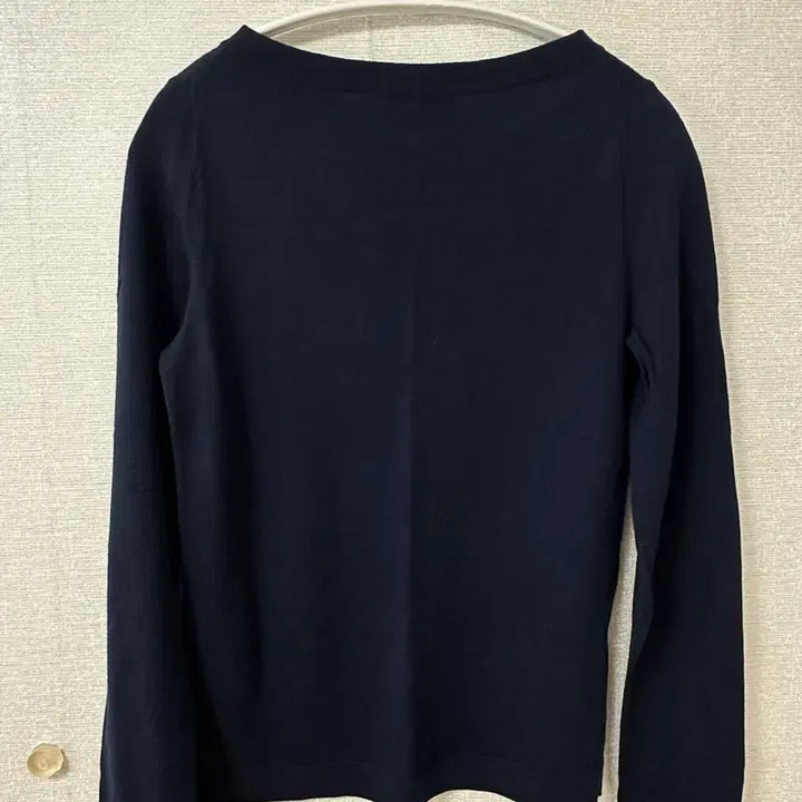 [BUNJANG] Lacoste Navy Knit Long Sleeve T-Shirt / 라코스테 네이비 니트 긴팔티