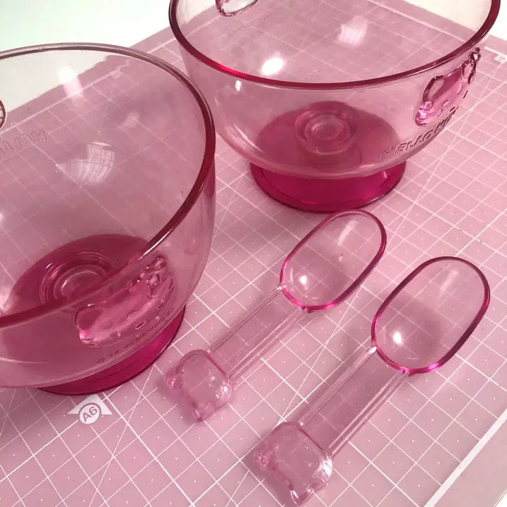 [BUNJANG] Kitty Ice Cream Sundae Cup and Spoon Set / 키티 아이스크림 빙수컵 스푼 세트