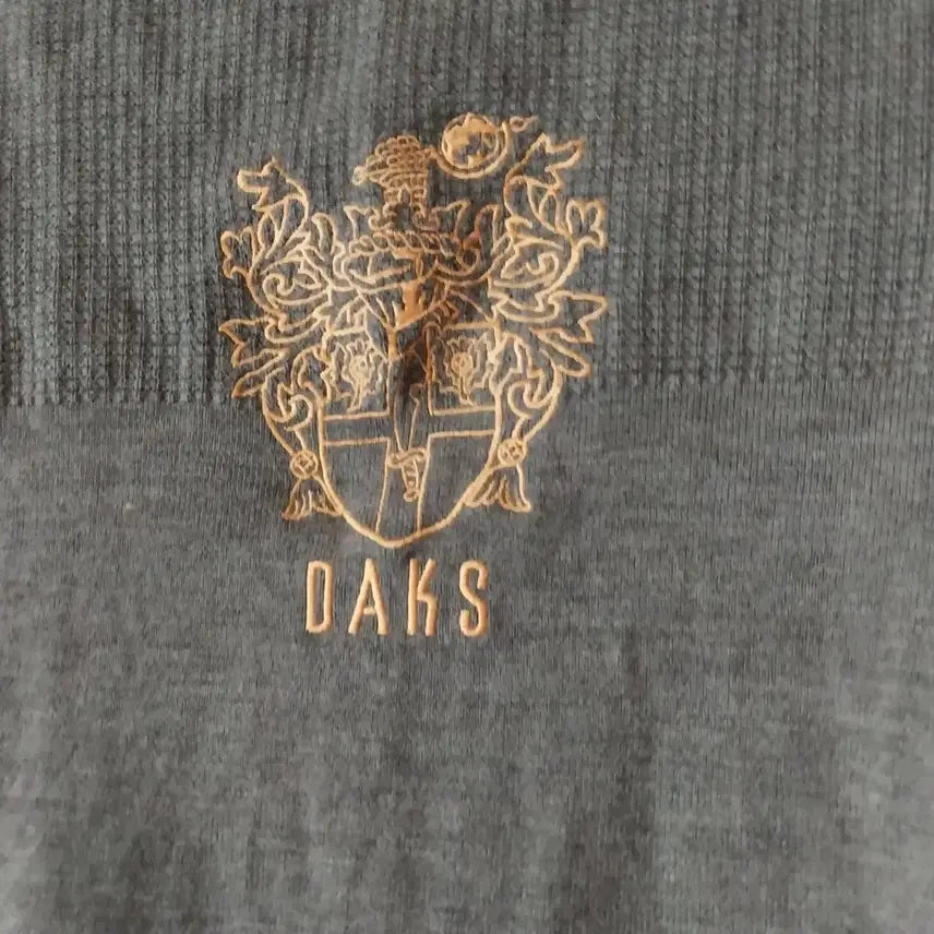 [BUNJANG] DAKS Gray Short Sleeve T-shirt / DAKS 닥스 반팔 티셔츠 그레이