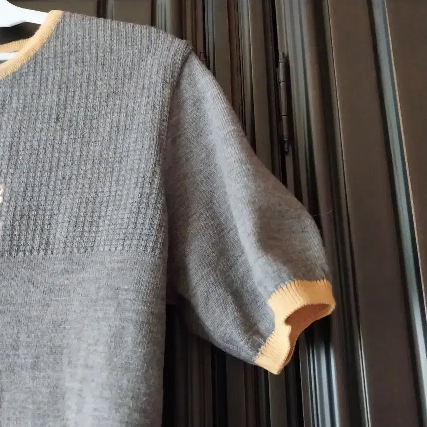 [BUNJANG] DAKS Gray Short Sleeve T-shirt / DAKS 닥스 반팔 티셔츠 그레이