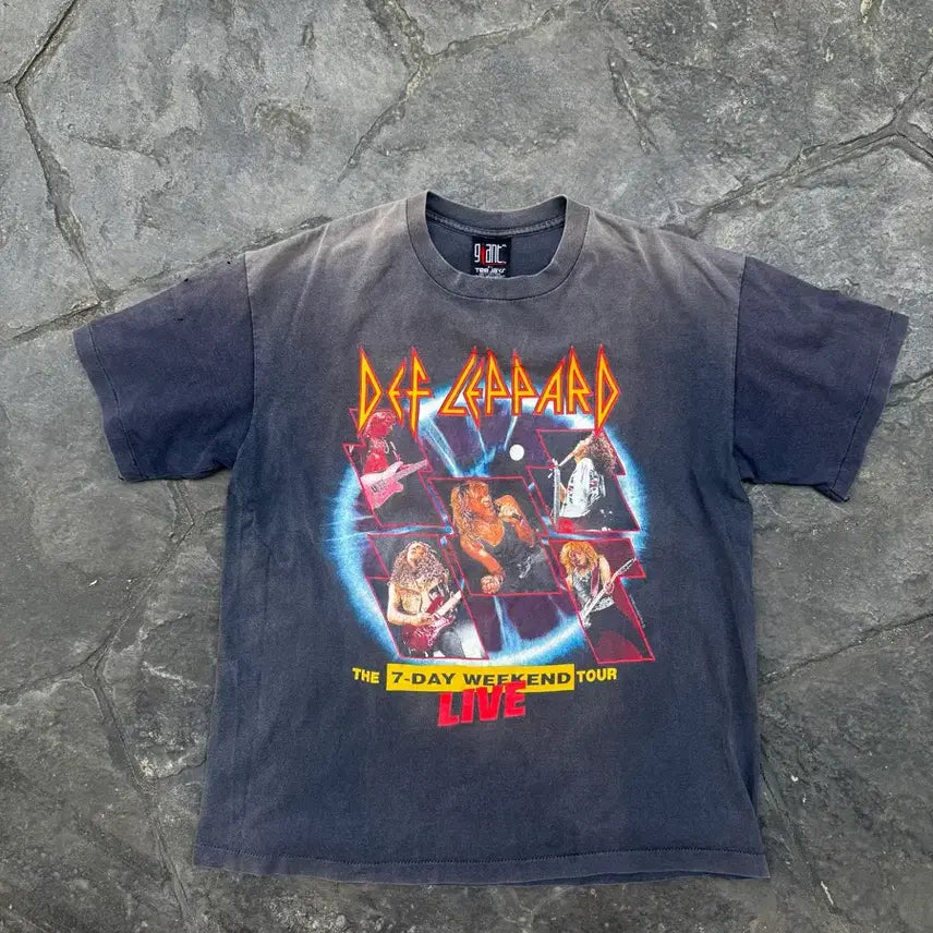 [SOLD OUT] 90s 데프레파드 투어 밴드 티셔츠