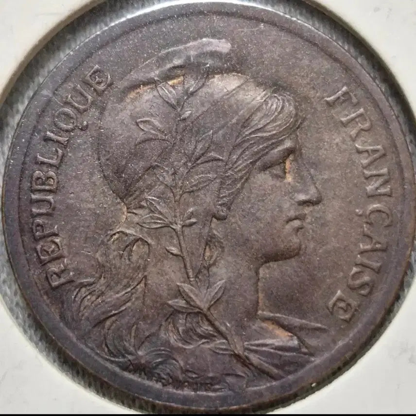 [BUNJANG] 1921 French 10 Centimes Coin / 1921년 프랑스 10 Centimes  마지막 특년도.