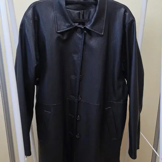 [BUNJANG] Single Leather Half Jacket - Black / 싱글 레더 하프 자켓 블랙