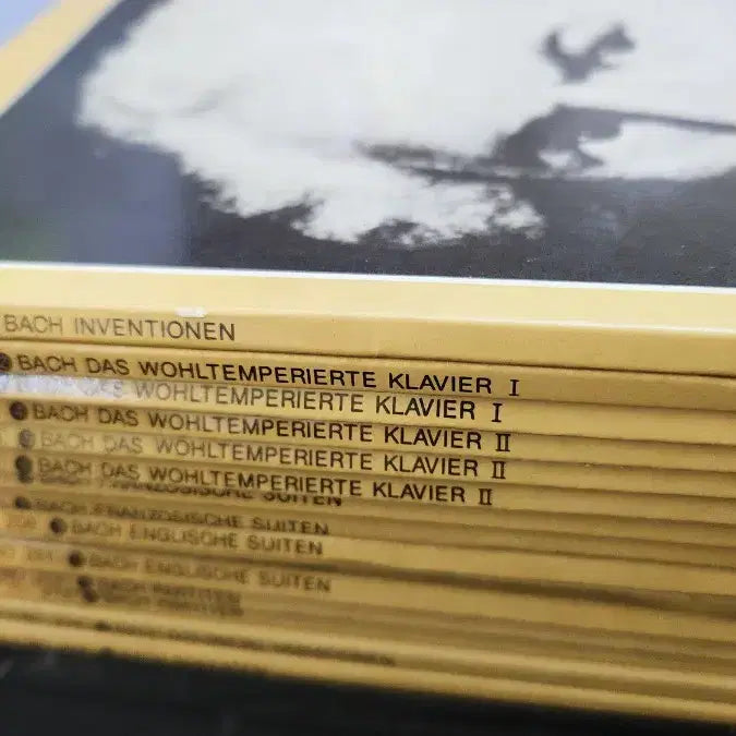 [BUNJANG] Bach Piano Masterpiece Album (15 Discs) / 바흐 피아노 명곡집 음반 15장