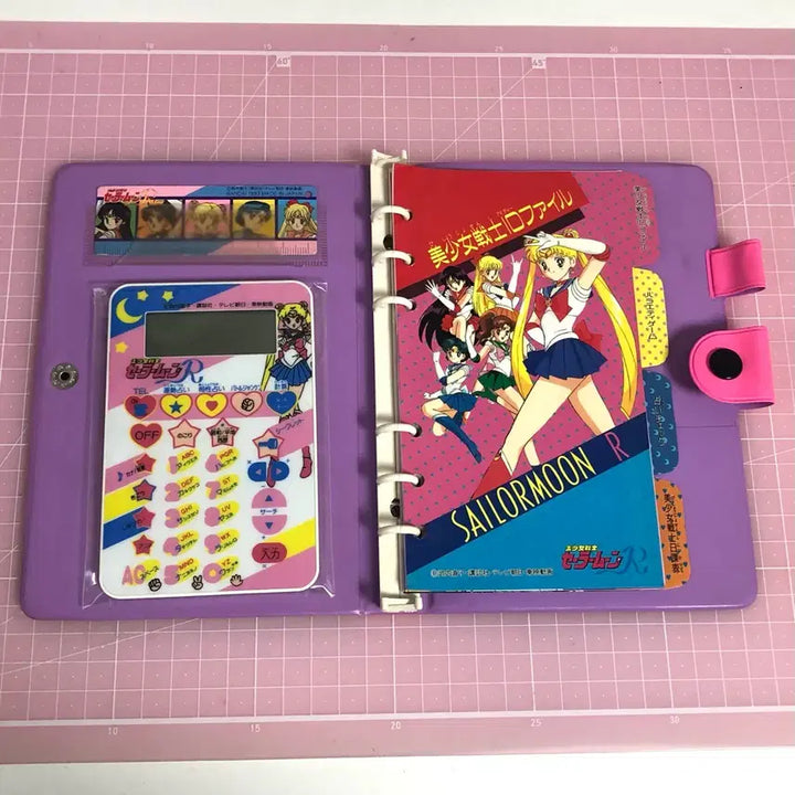 [BUNJANG] Sailor Moon R Electronic Notebook A6 Diary / 고전 세일러문 R 전자 수첩 A6 다이어리