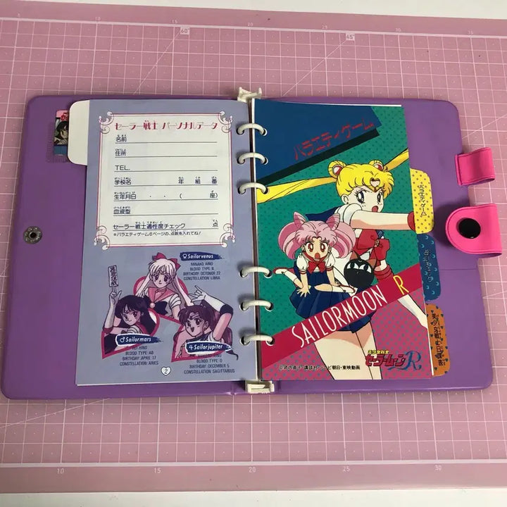 [BUNJANG] Sailor Moon R Electronic Notebook A6 Diary / 고전 세일러문 R 전자 수첩 A6 다이어리