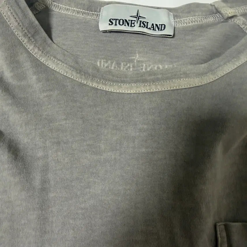 [BUNJANG] 스톤 아일랜드(Stone Island) 포켓 반팔 티셔츠 / 스톤 아일랜드(Stone Island) 포켓 반팔 티셔츠