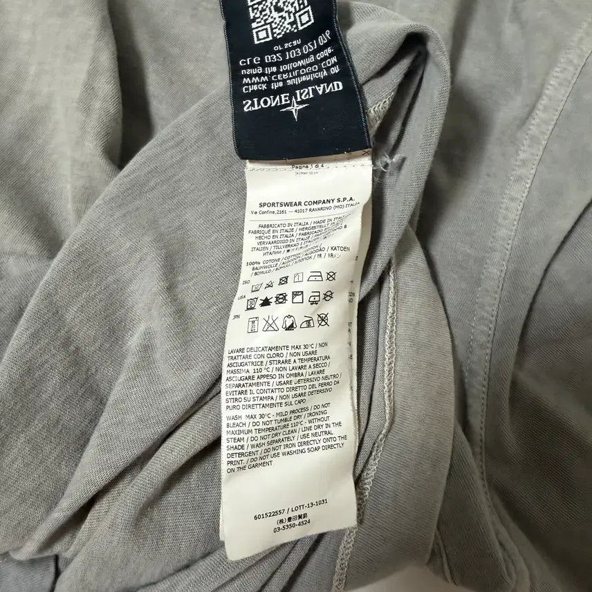 [BUNJANG] 스톤 아일랜드(Stone Island) 포켓 반팔 티셔츠 / 스톤 아일랜드(Stone Island) 포켓 반팔 티셔츠