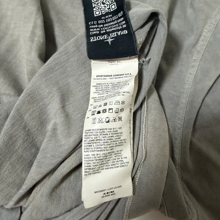 [BUNJANG] 스톤 아일랜드(Stone Island) 포켓 반팔 티셔츠 / 스톤 아일랜드(Stone Island) 포켓 반팔 티셔츠