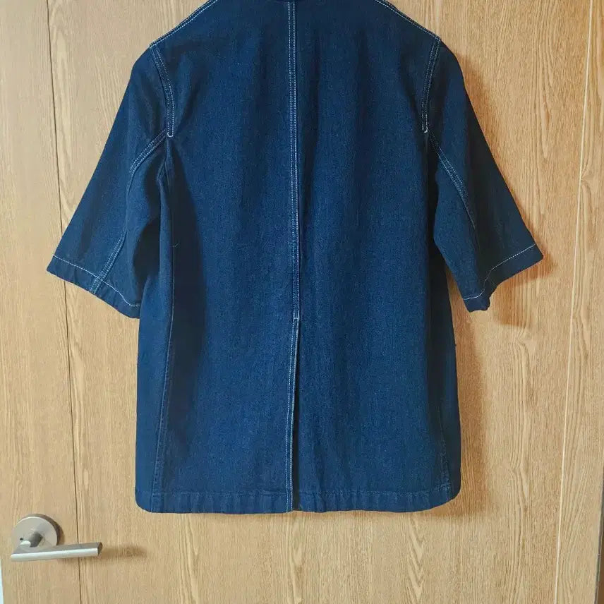 [SOLD OUT] VOV 보브 스티치 데님 반팔 자켓