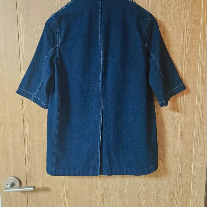[SOLD OUT] VOV 보브 스티치 데님 반팔 자켓