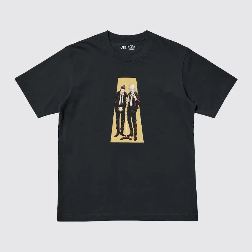 [SOLD OUT] 유니클로UT 주술회전 하랏타레혼포 게토스구루 고죠사토루 티셔츠 M