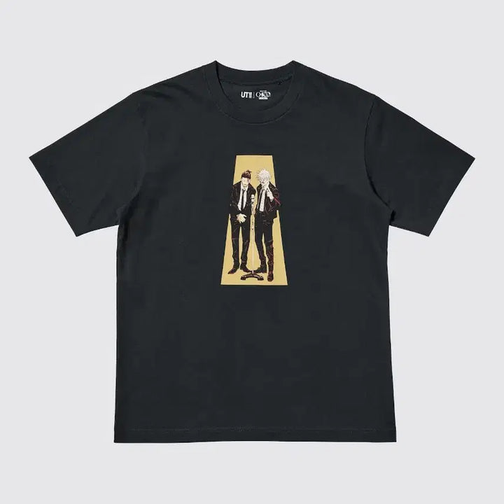 [SOLD OUT] 유니클로UT 주술회전 하랏타레혼포 게토스구루 고죠사토루 티셔츠 M