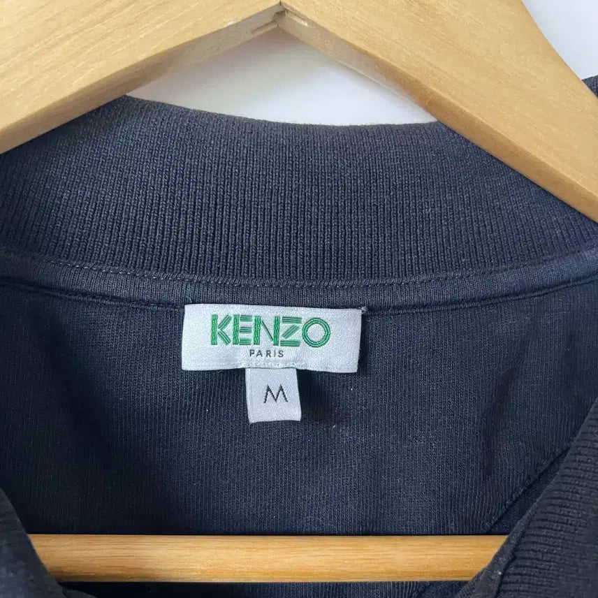 [BUNJANG] Kenzo Logo Short Sleeve T-shirt / 겐조 로고 반팔티 M(100~105) 블랙엔화이트