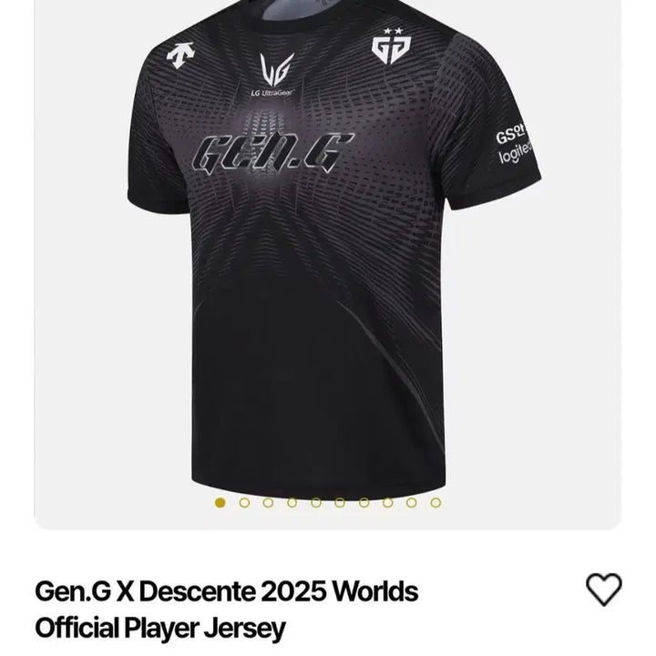 [BUNJANG] Gen.G Esports Descente 2025 Worlds Official Player Jersey (Size M) / 젠지 유니폼