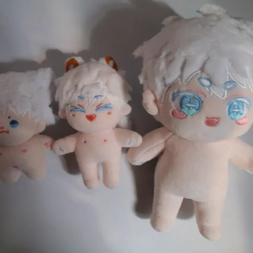 [BUNJANG] Jujutsu Kaisen Gojo Custom Plush Doll Bundle Set (20cm, 10cm) / 일괄처분 주술회전 고죠 속성 솜인형 20cm 10cm