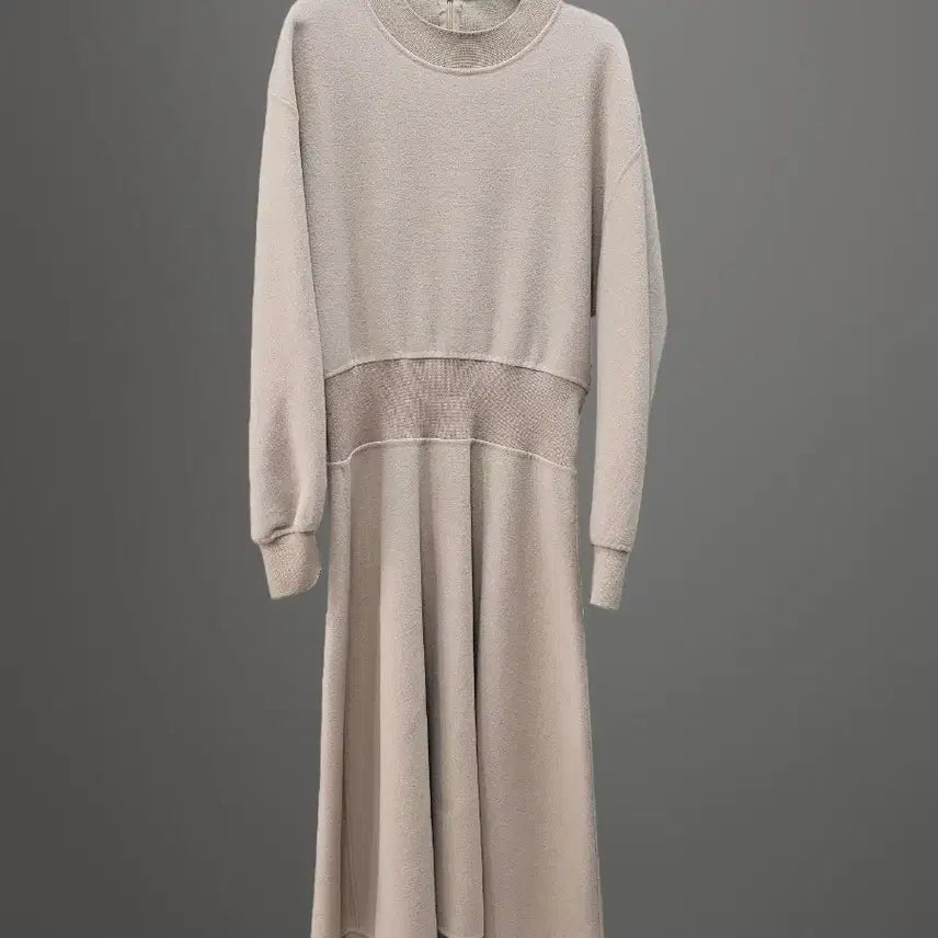 [BUNJANG] System Knit Long Flare Dress / 시스템 니트 롱 원피스예요